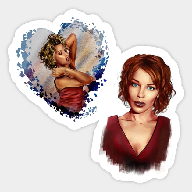 Kylie Minogue - Stickers set 04 Sticker by micheleamadesi